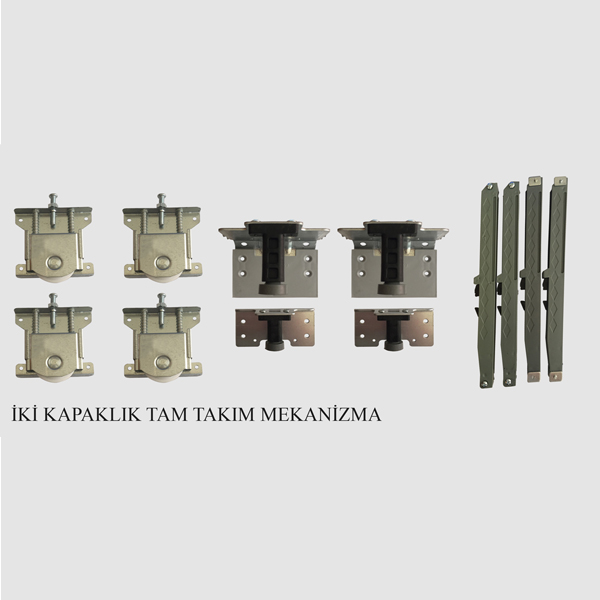 LS-40 Eko Sürgü Sistemi Alüminyum Üst Raylı - Detay 3